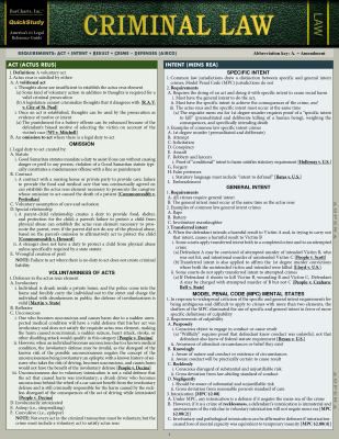 CRIMINAL LAW