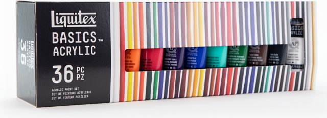 BASICS ACRYLIC SET 36 COLOR 22ML